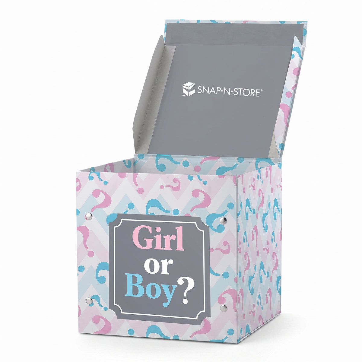 "Girl or Boy?" Small Gender Reveal Box