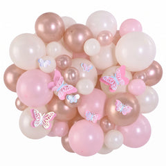 Iridescent Butterfly Balloon Decoration Kit
