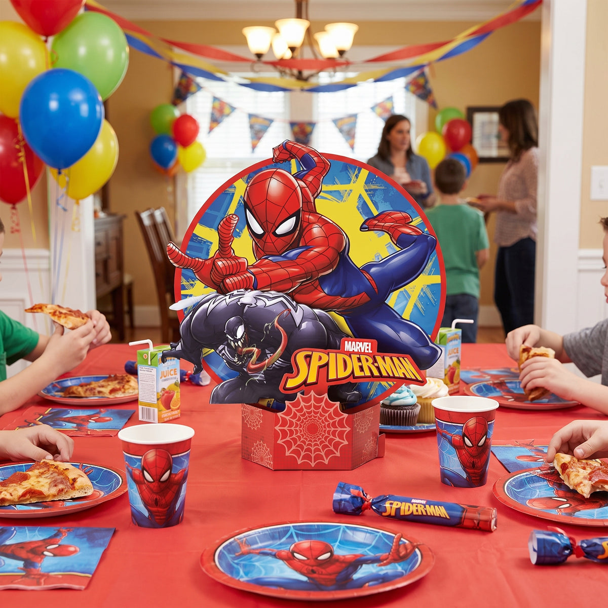 Marvel Spider-Man Webbed Wonder Table Centerpiece Decoration