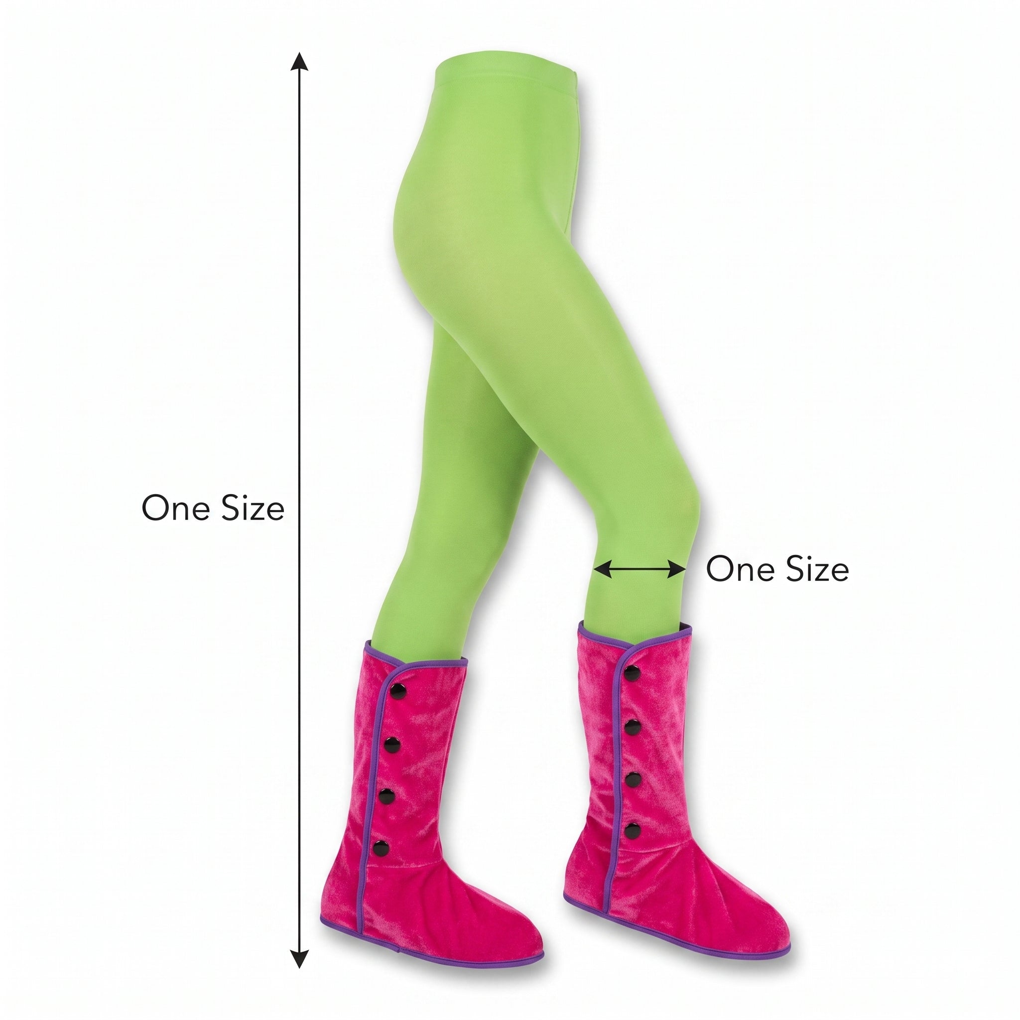 Halloween White Knee High Socks - One Size