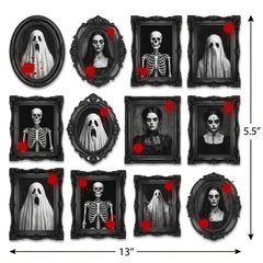 Dark Manor Halloween Frame & Picture Cutouts - 30-Pack