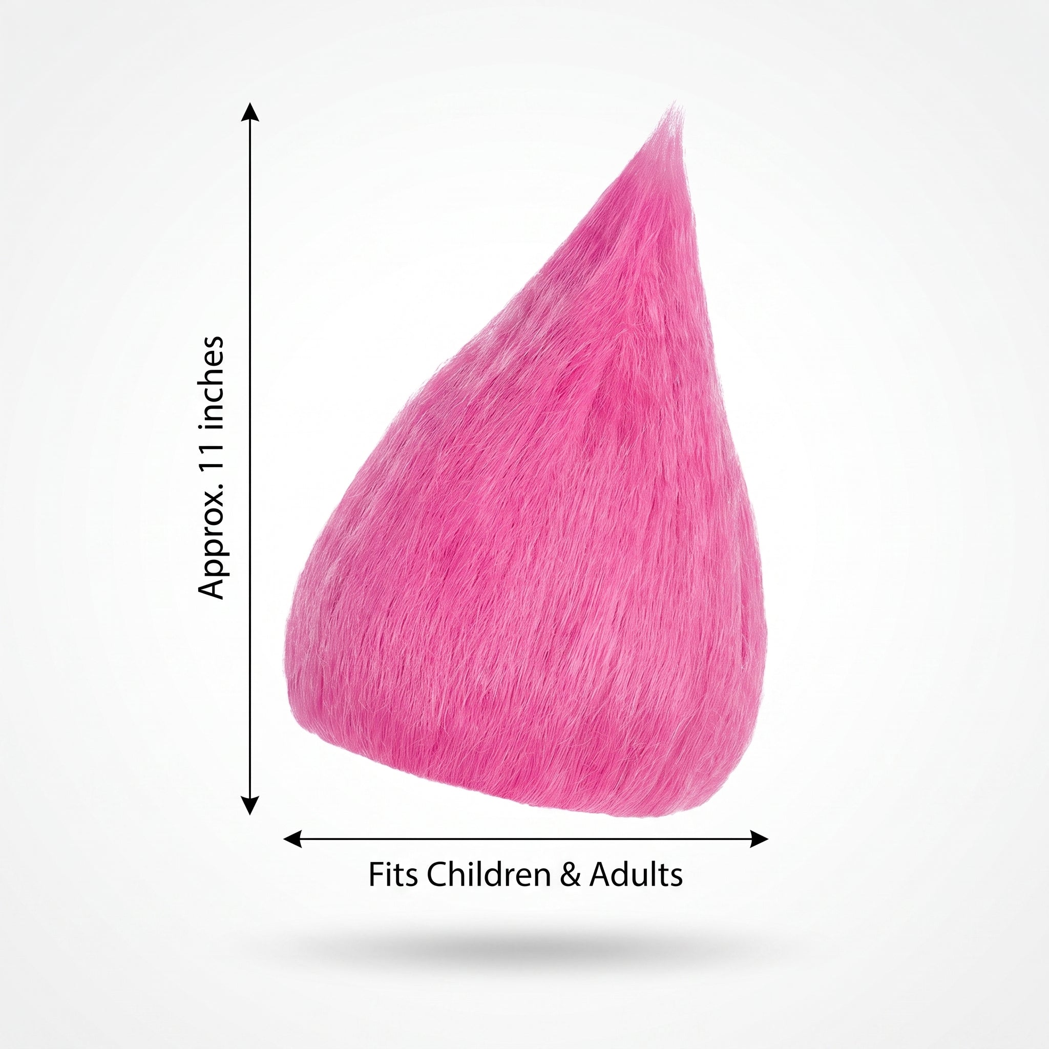 Vibrant Pink Trolls Wig - Perfect for Halloween Fun