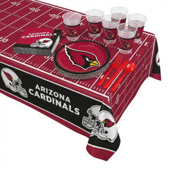 Nfl Arizona Cardinals party Kit - For 8 Guests