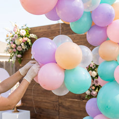 Sorbet Sphere Latex Balloon Chandelier