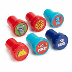 "So Cool" Self-Inking Stampers - 12-Pack for Kids' Parties