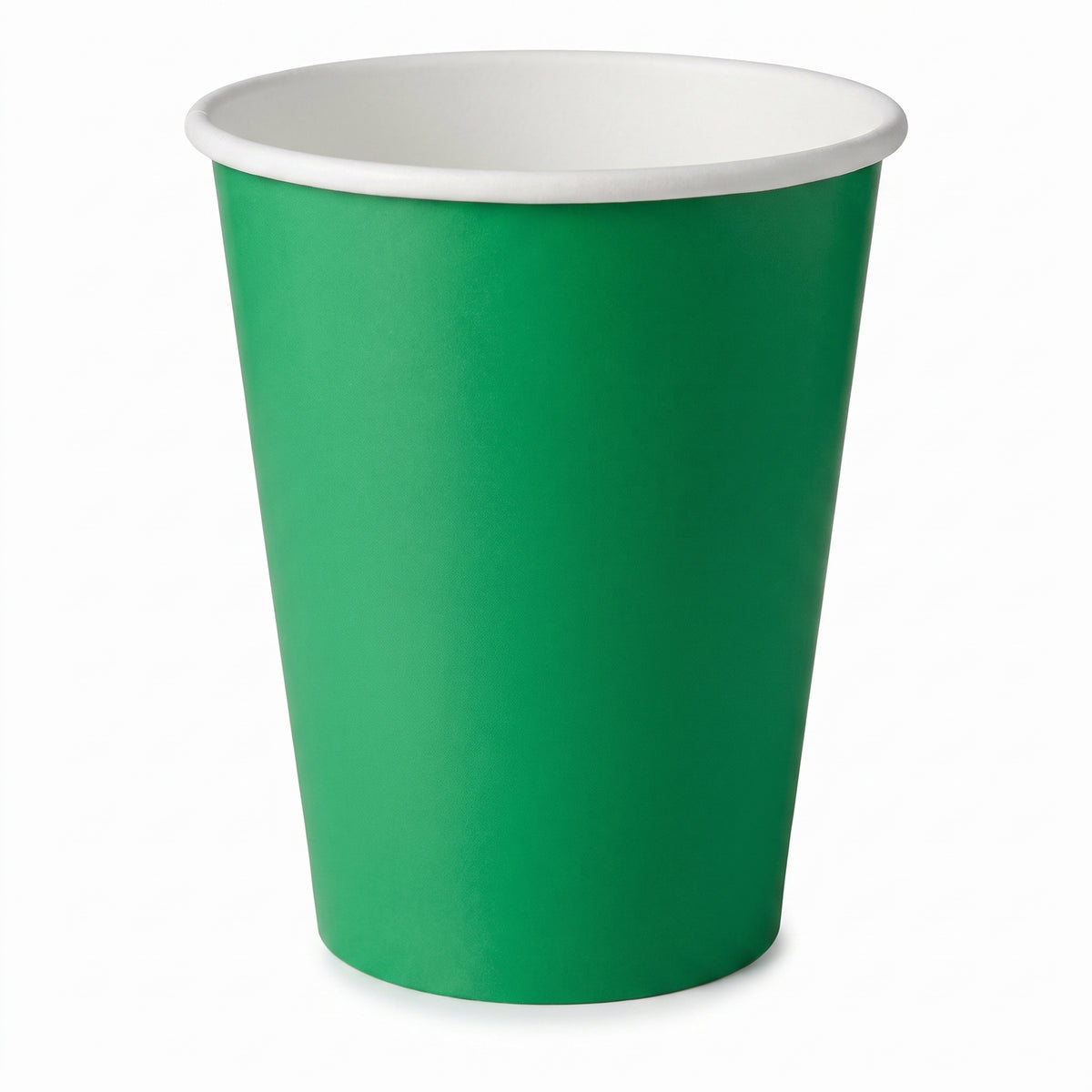Festive Green 9oz Paper Cups
