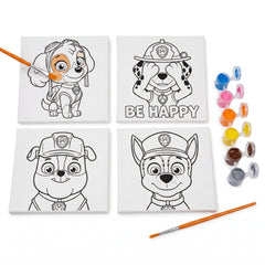 PAW Patrol Color Your Own Canvas Painting Kit