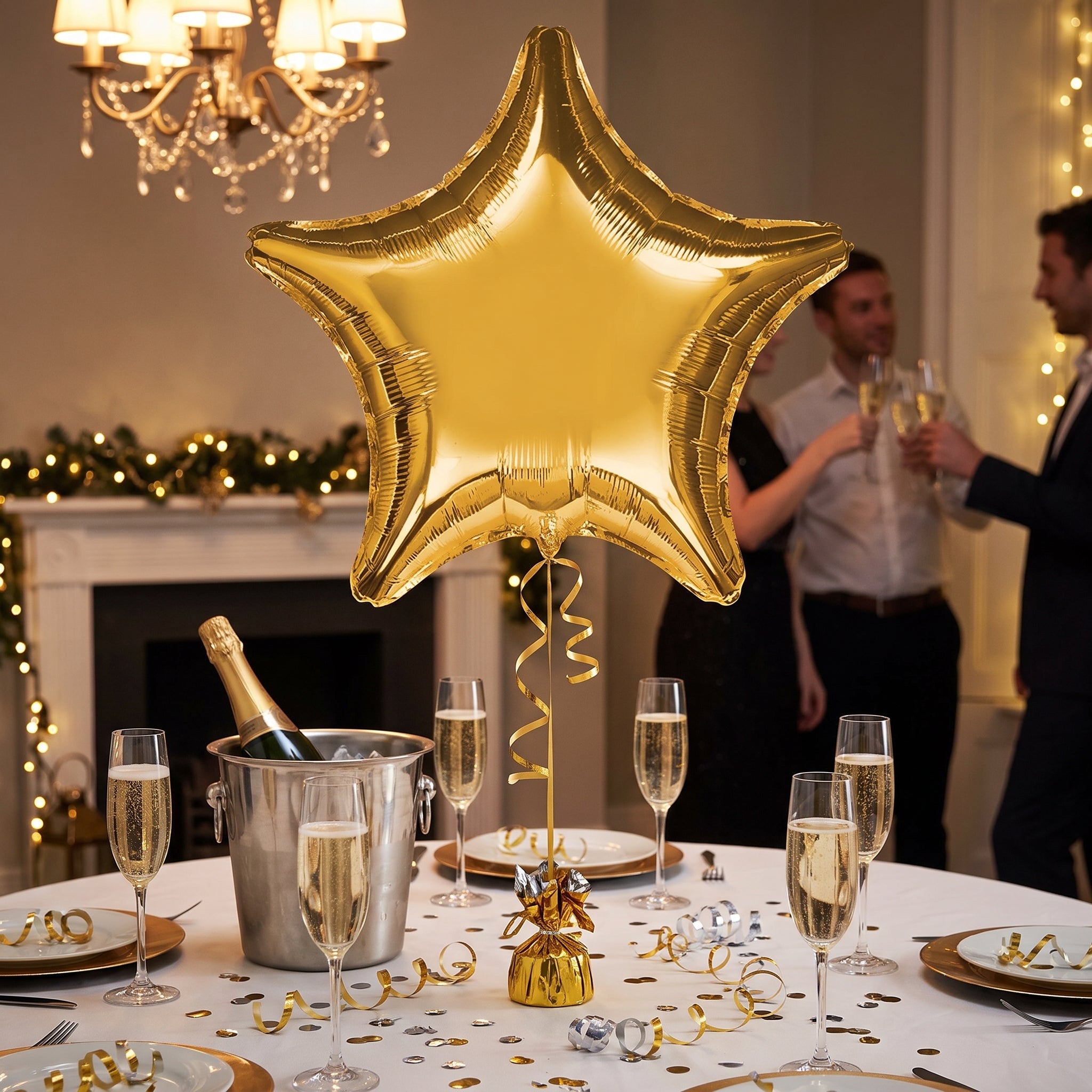 32-Inch Gold Foil Star Balloon