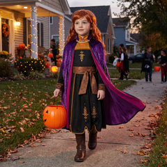 Disney Frozen 2 Anna Costume for Kids - Child M (8-10)