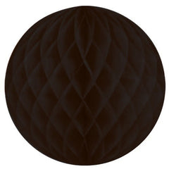 14in. Black Honeycomb Ball