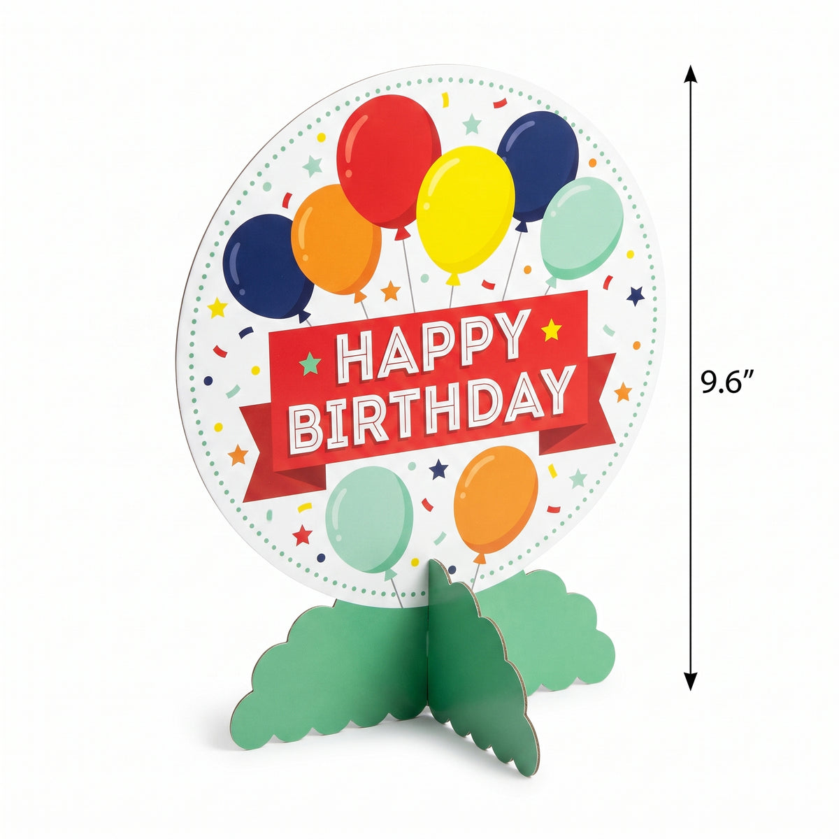 Colorful Balloon Fest Birthday Table Decoration