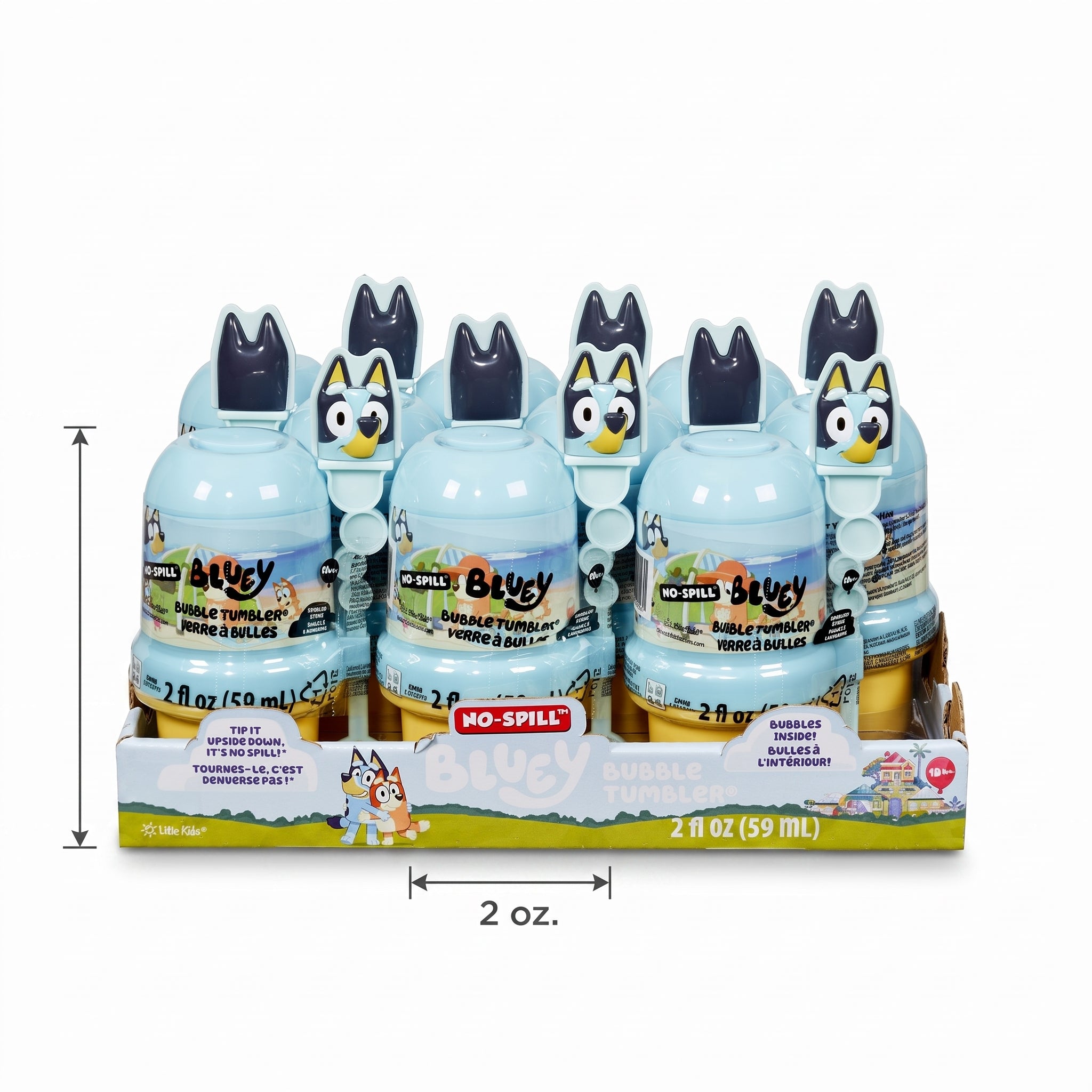 Bluey No-Spill Bubble Tumbler for Kids