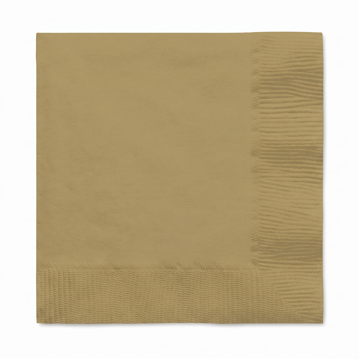 Go Brightly Gold Luncheon Napkins - 6.5 In. X 6.5 In. | 32 Count