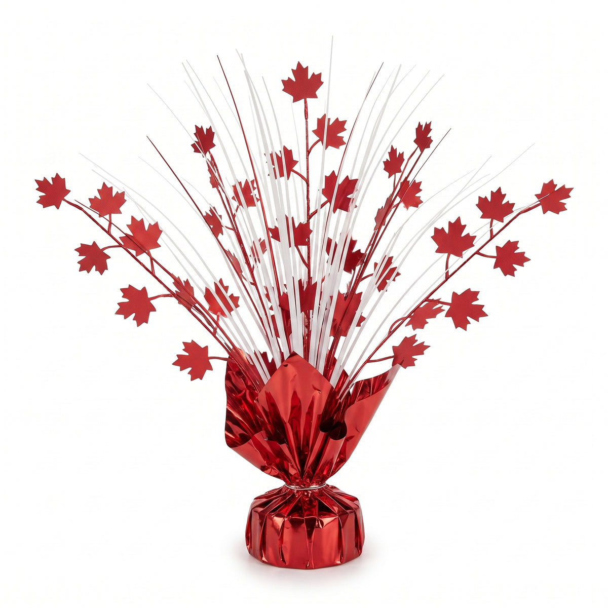 Canadian Maple Leaf Spray Centerpiece for Canada Day