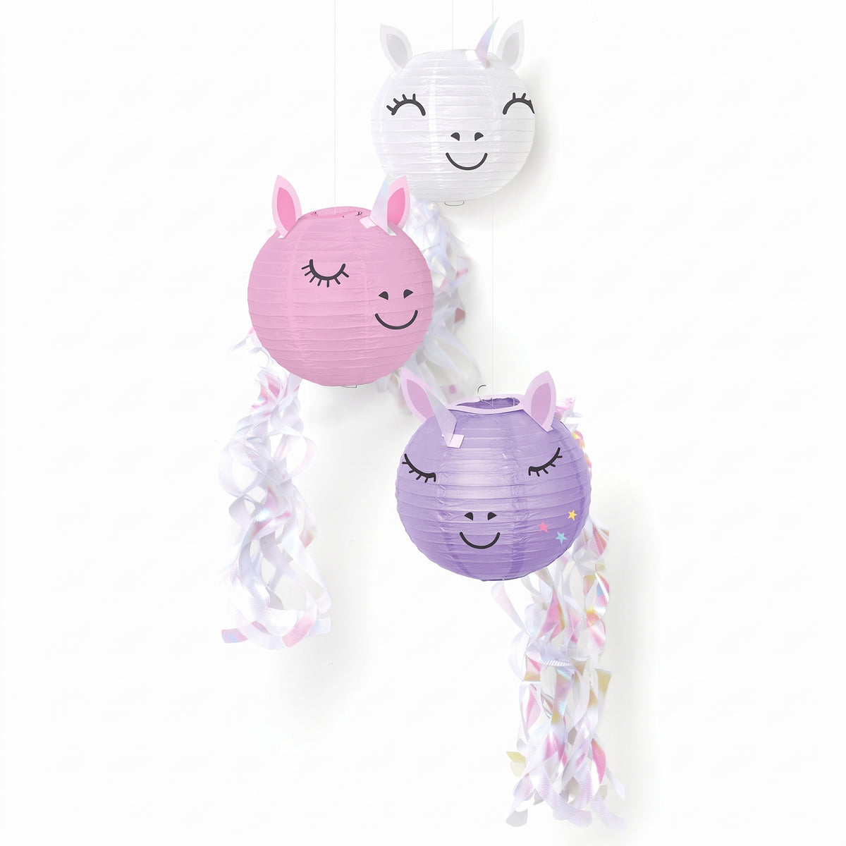 Enchanted Unicorn Hanging Lanterns - 3 Pack