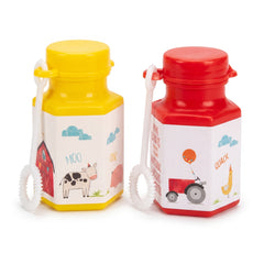 Farmyard Fun Mini Bubbles Party Favors - 8 Pack
