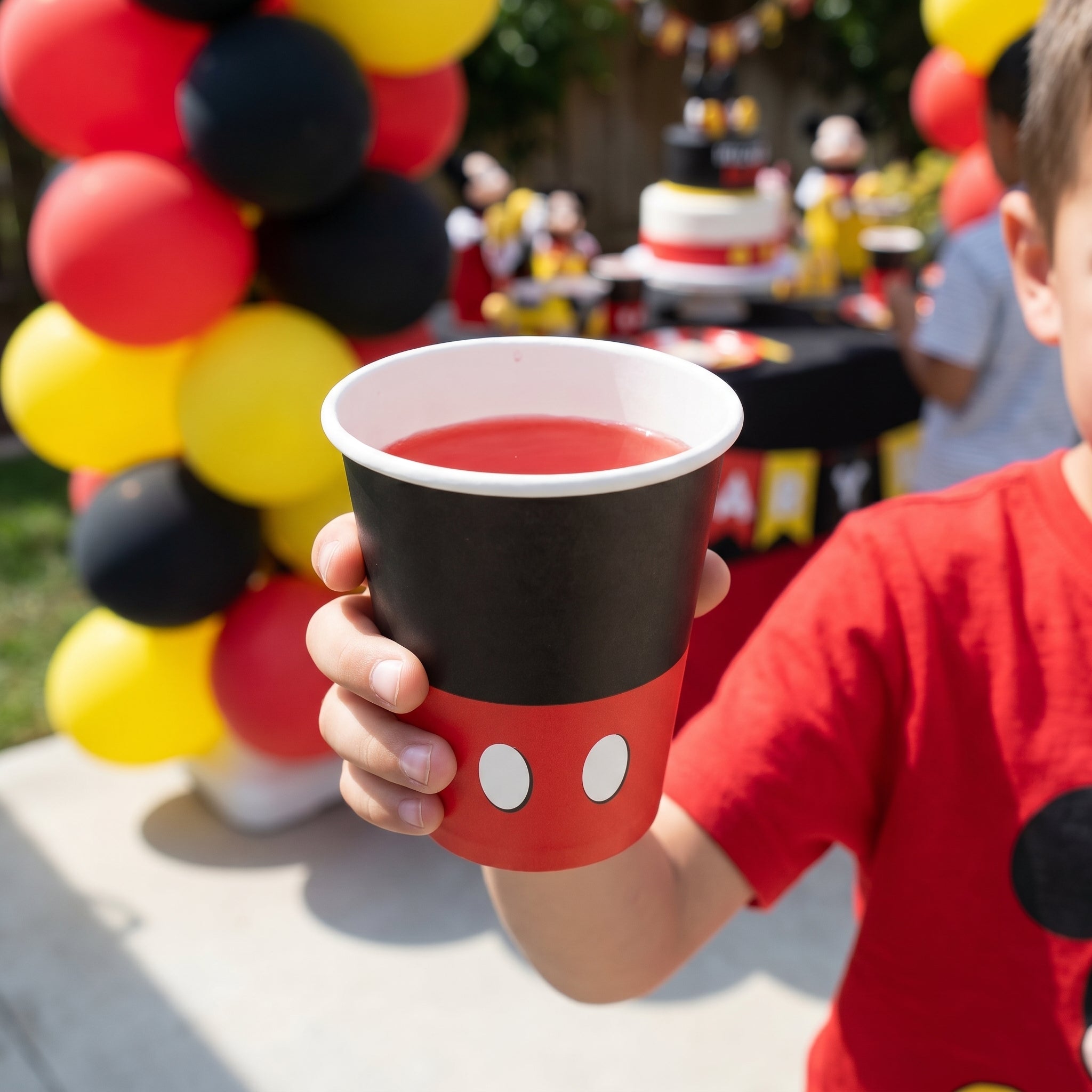 Mickey Mouse Forever Paper Cups - 9oz, 8ct