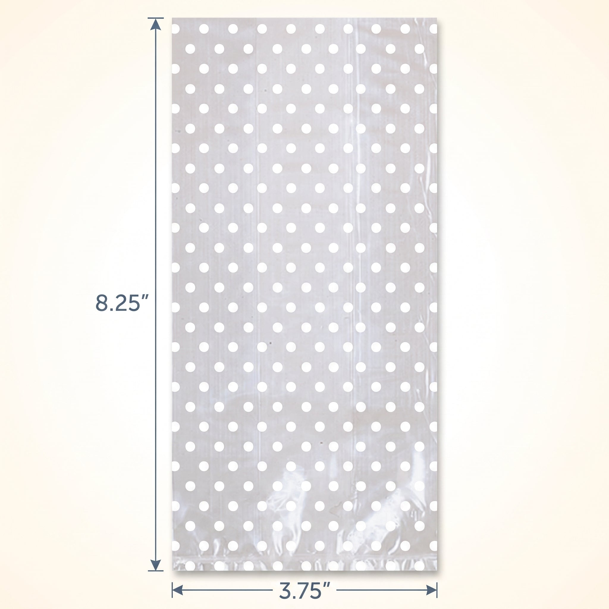 Polka Dot Favor Bags with Bows - 12 Pack