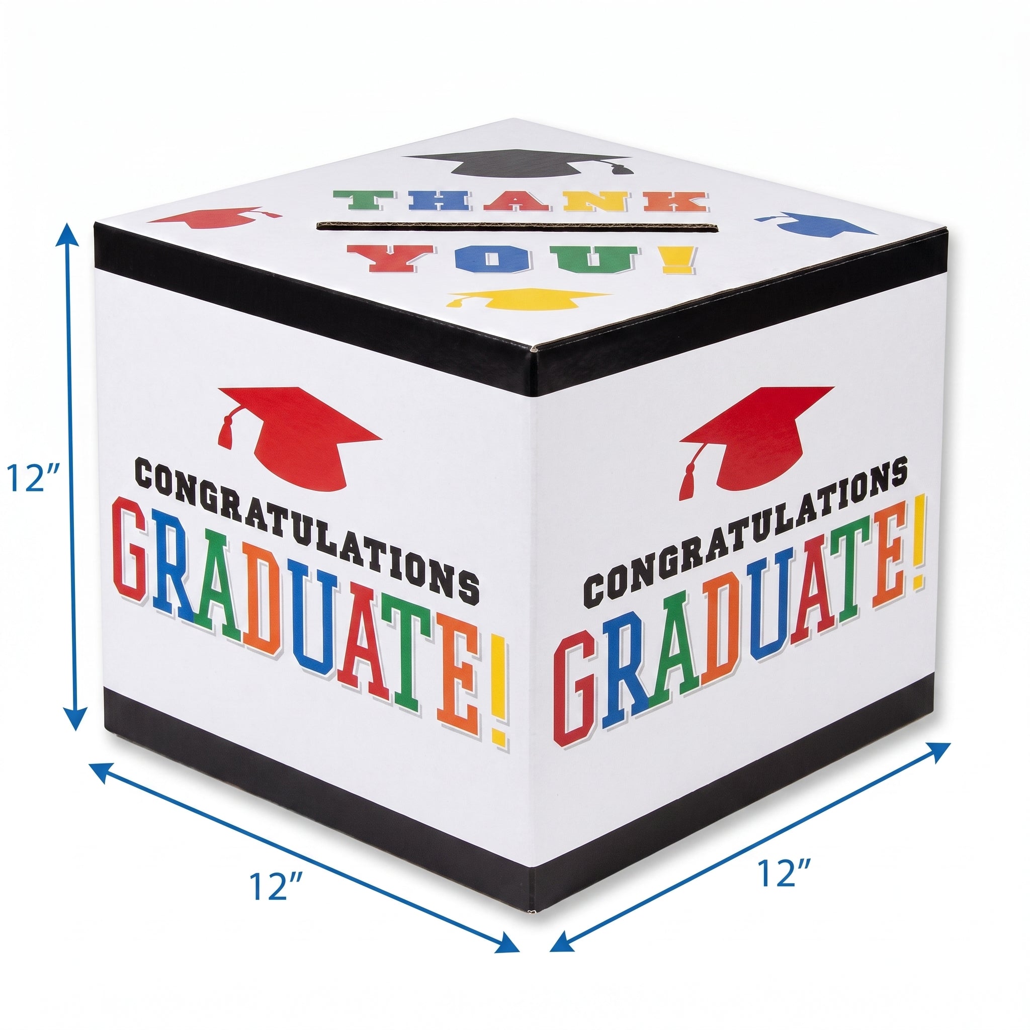 Multicolor Graduation Card Box