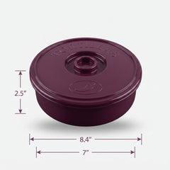 Fiesta Plastic Tortilla Warmer, 8.4-Inch, Microwave and Dishwasher Safe