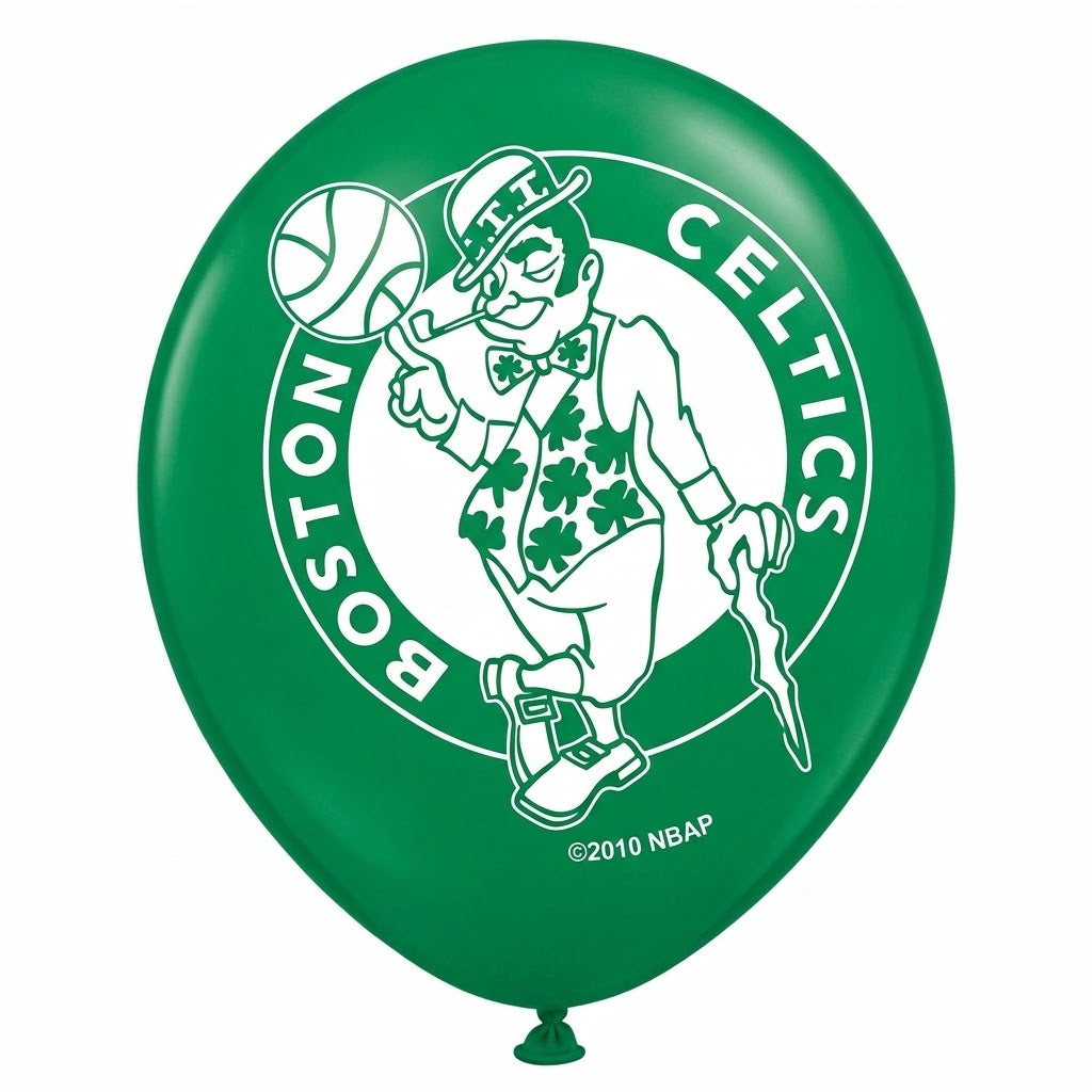 Boston Celtics Latex Balloons - 12" | 6 Count