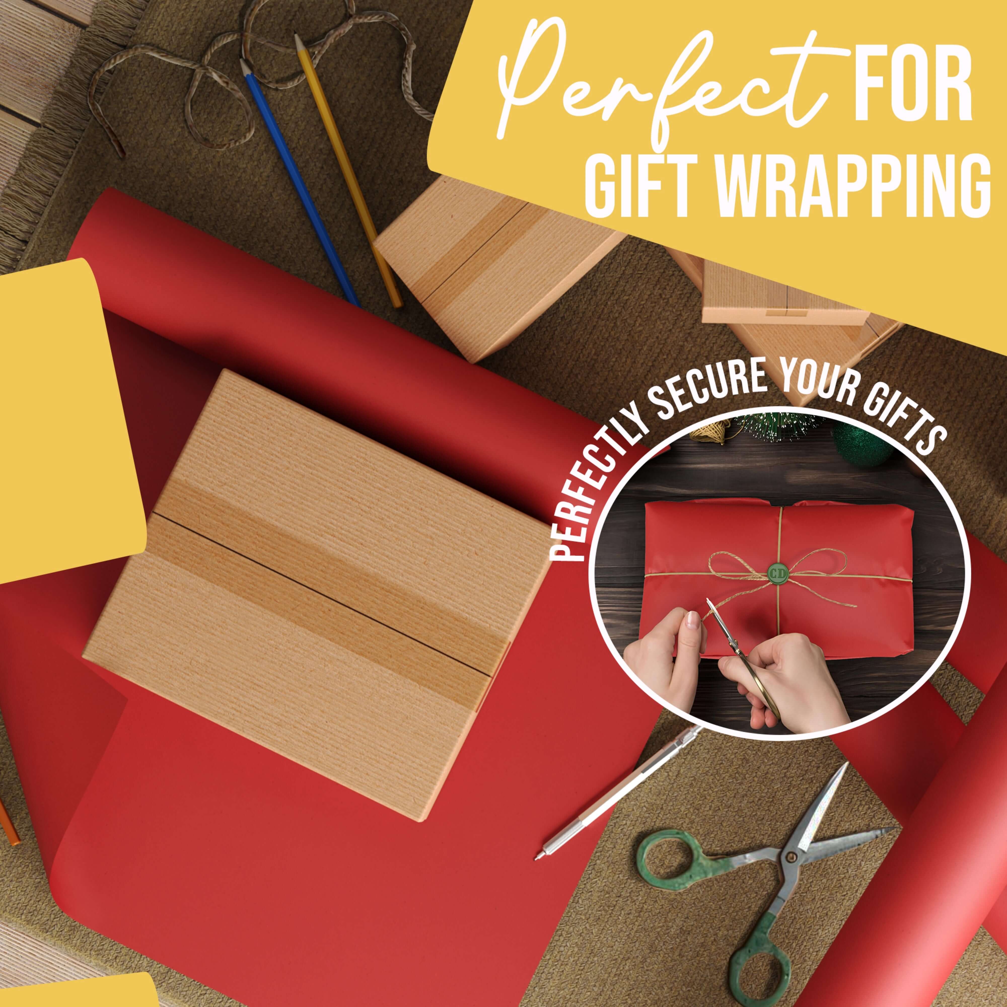 36 x 110' Kraft Paper Roll | Red