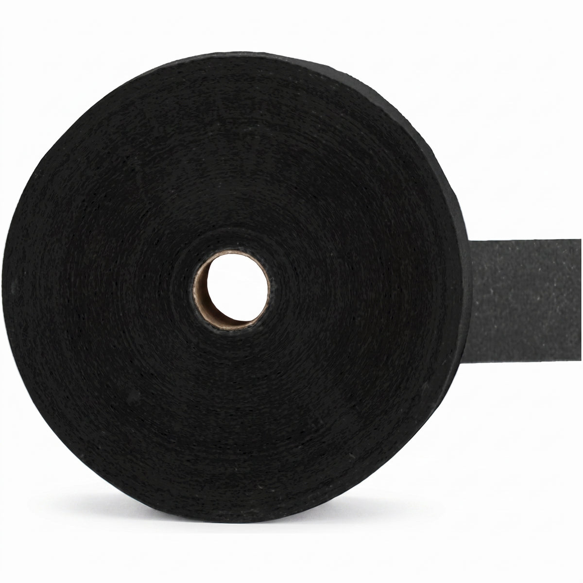 Jumbo Black Crepe Paper Streamer - 500ft
