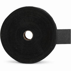 Jumbo Black Crepe Paper Streamer - 500ft