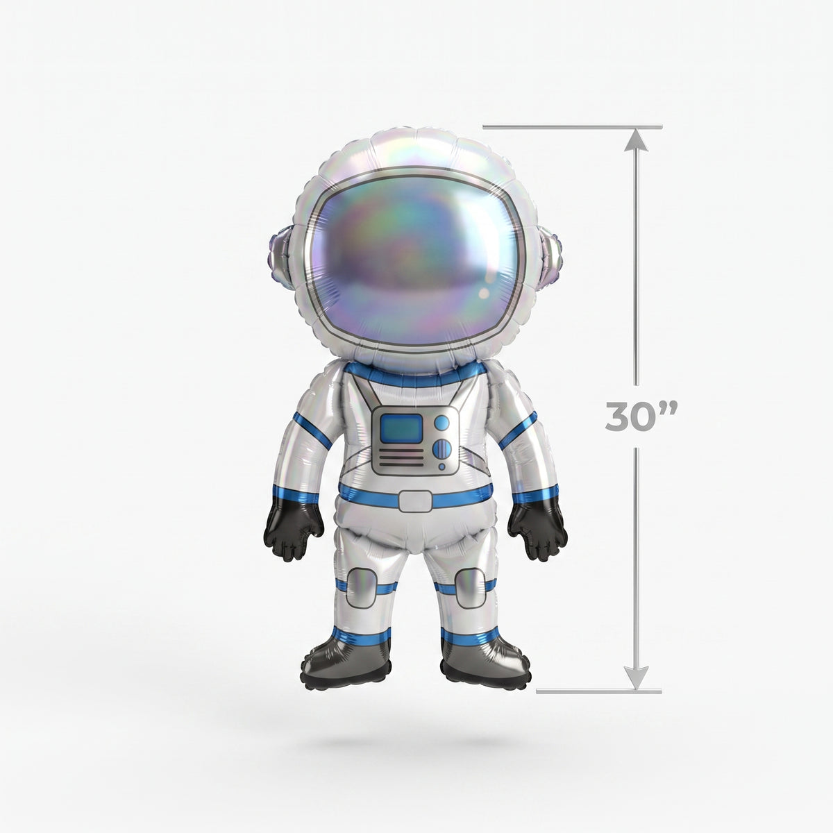 Iridescent Astronaut Metallic Balloon