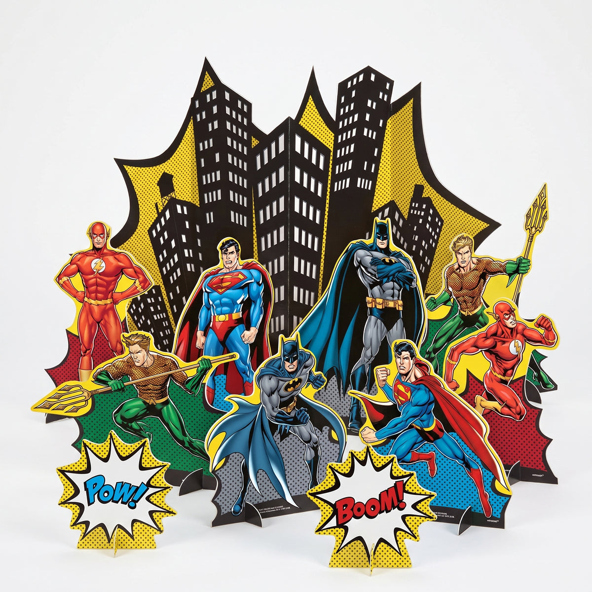 Justice League Heroes Unite Table Decorating Kit