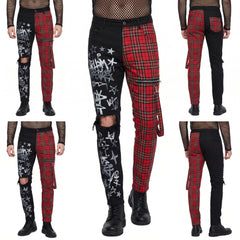 Men's Punk Pants Costume Accessory - Adult S/M