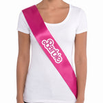 Barbie Deluxe Reversible Sash for Birthdays or Parties