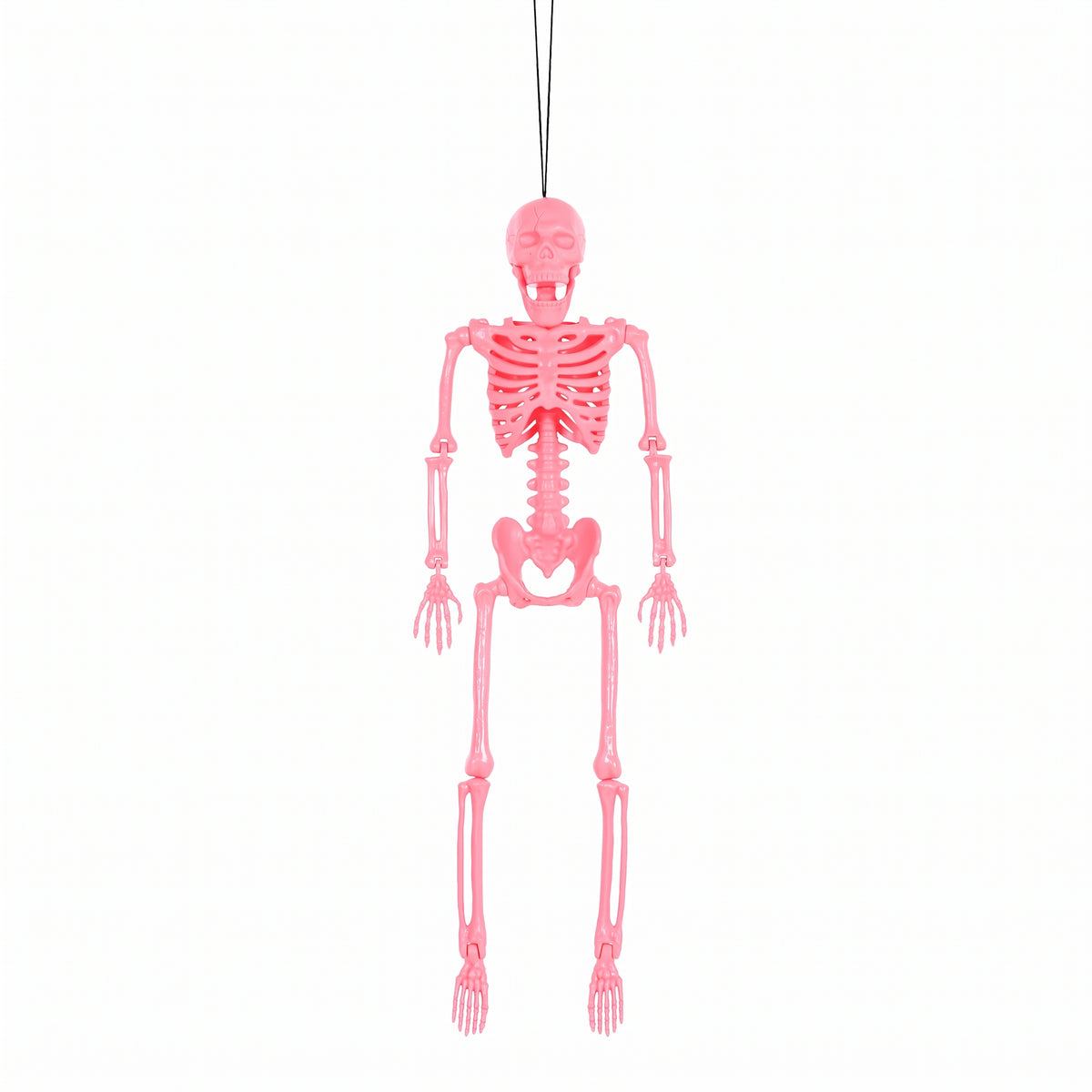 16-Inch Pink Skeleton Halloween Decoration