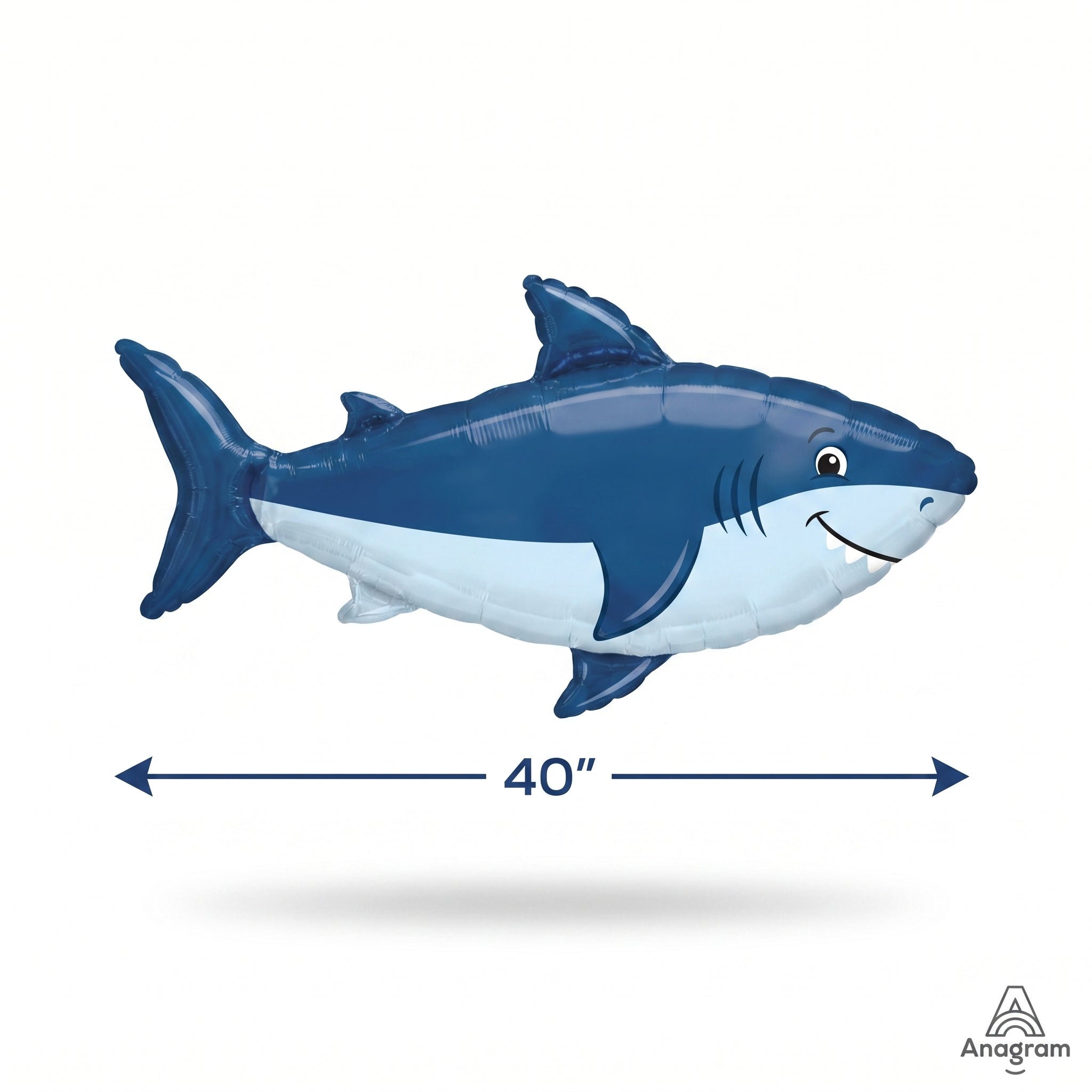 Ocean Shark Super Shape Foil Balloon