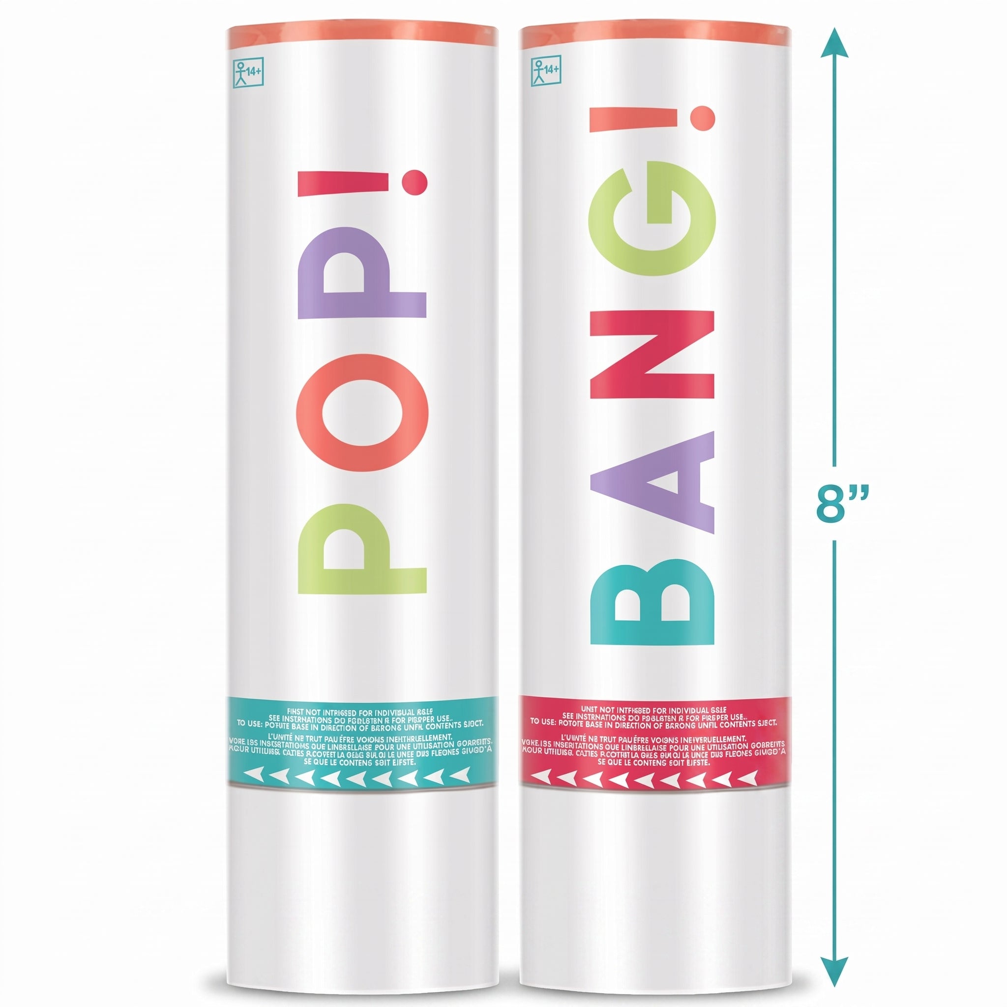 Pop! Bang! Colorful Confetti Poppers
