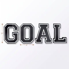 Soccer "GOAL" Centerpiece Board - 4 Pack