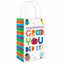 Congrats Grad Fun Kraft Gift Bag