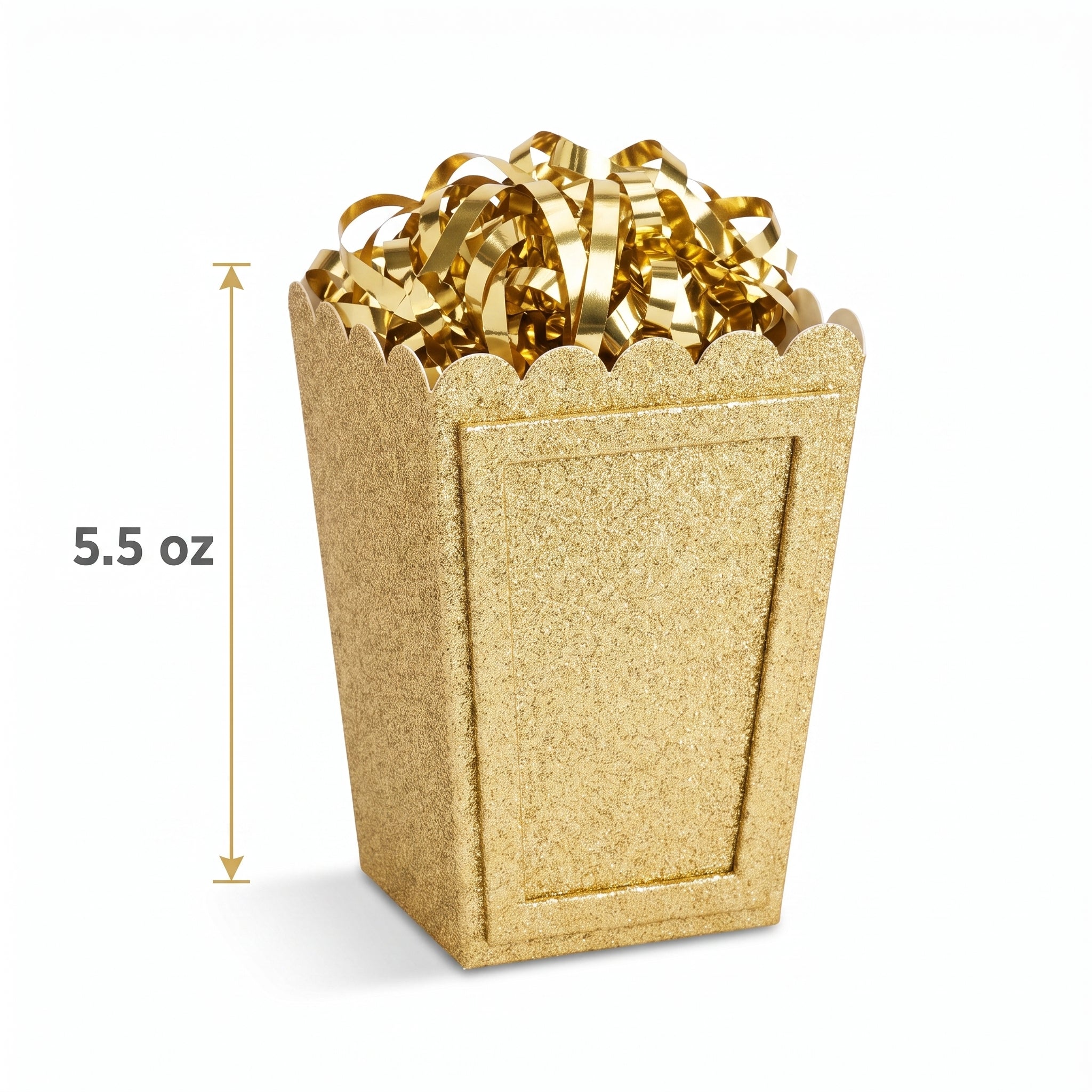 Sparkling Gold Customizable Balloon Weight Centerpiece