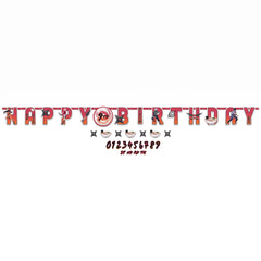 Naruto Jumbo Birthday Letter Banner