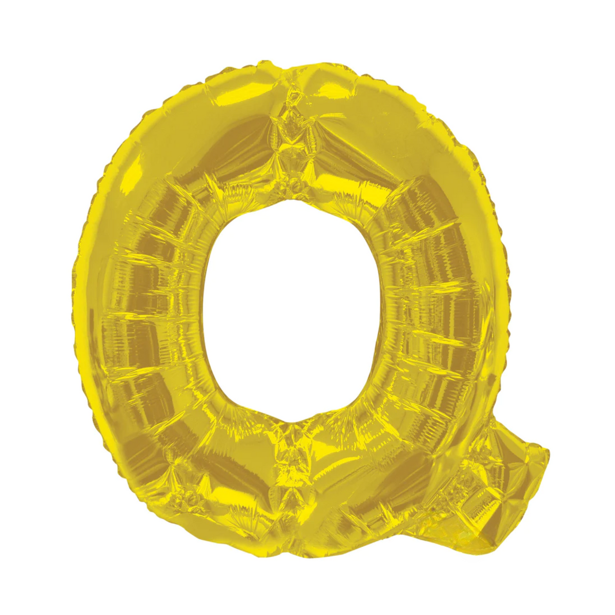 34" Gold Letter - Q Balloon