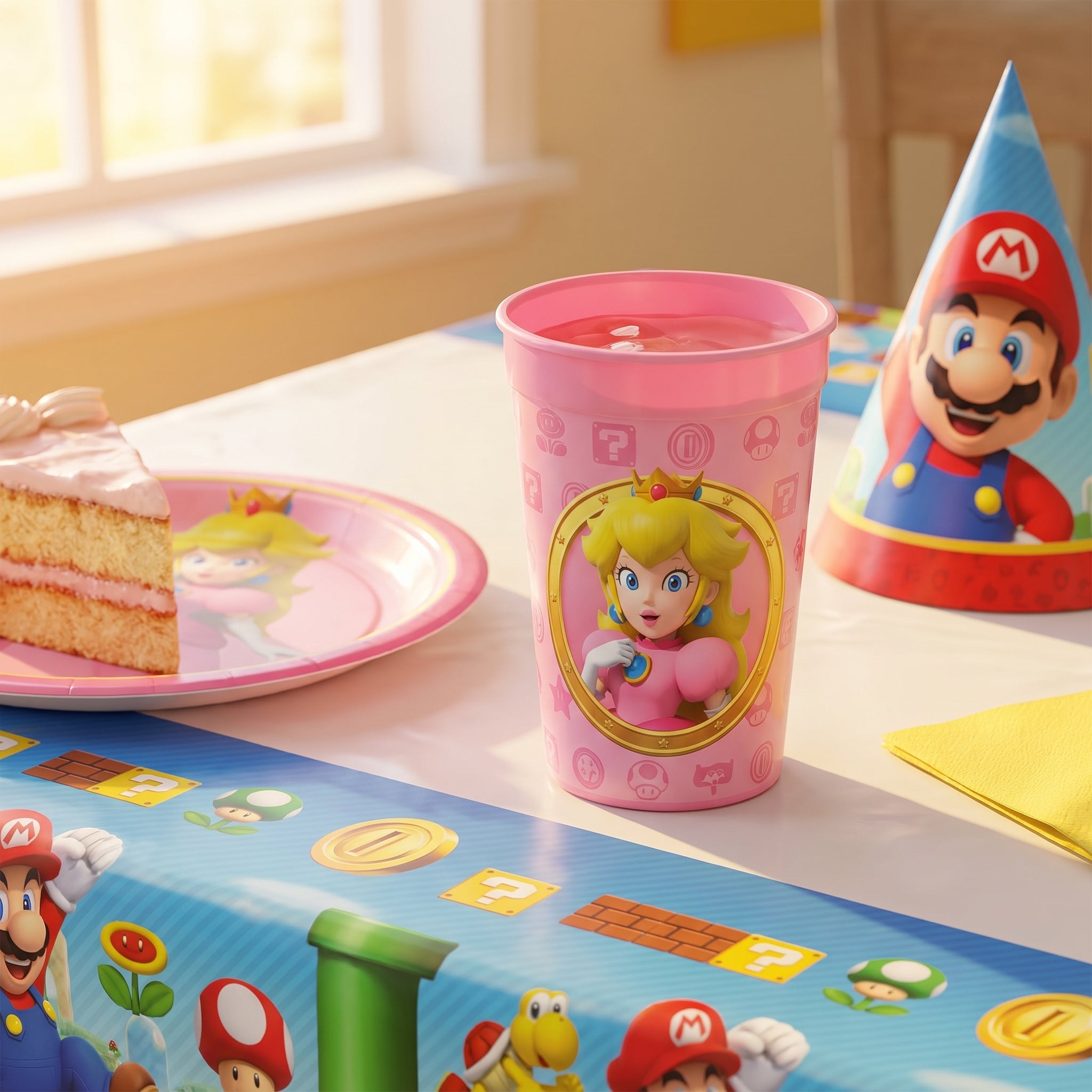 Super Mario Princess Peach Favor Cup