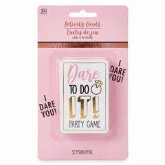 Dare to Do It! Bachelorette Party Card Game, 52 Cards