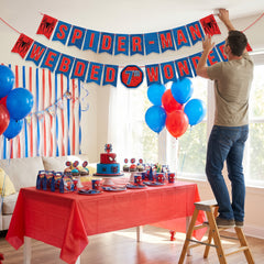 Spider-Man Webbed Wonder Birthday Banner