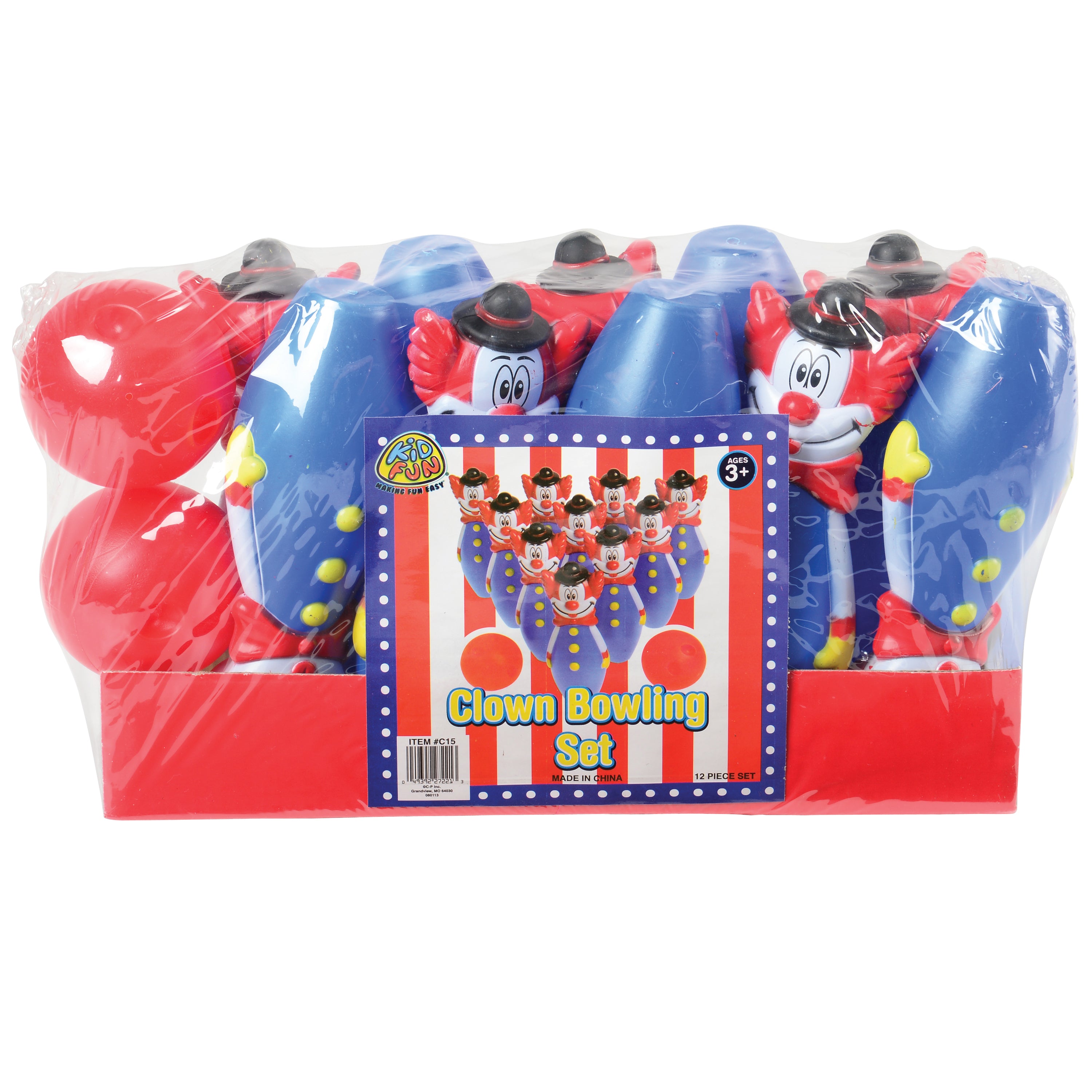 Clown Bowling Set/1 Set