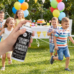 White Streamer String Spray - 3 oz Party Accessory