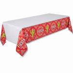 Vibrant Fiesta Paper Picado Table Cover - 54