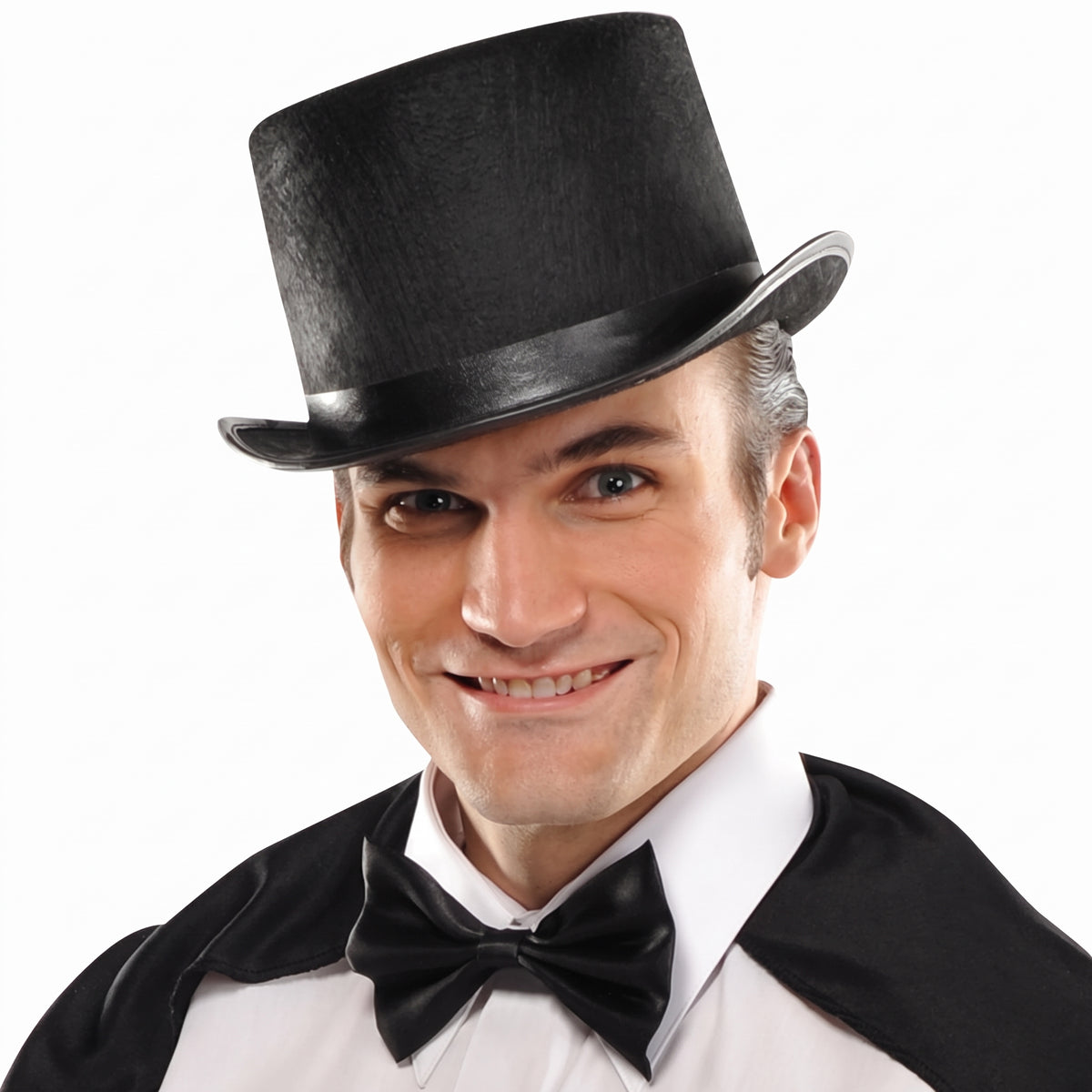 Classic Black Top Hat Costume Accessory