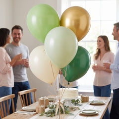Vibrant Celebration Latex Balloons, 11-Inch, 15-Pack