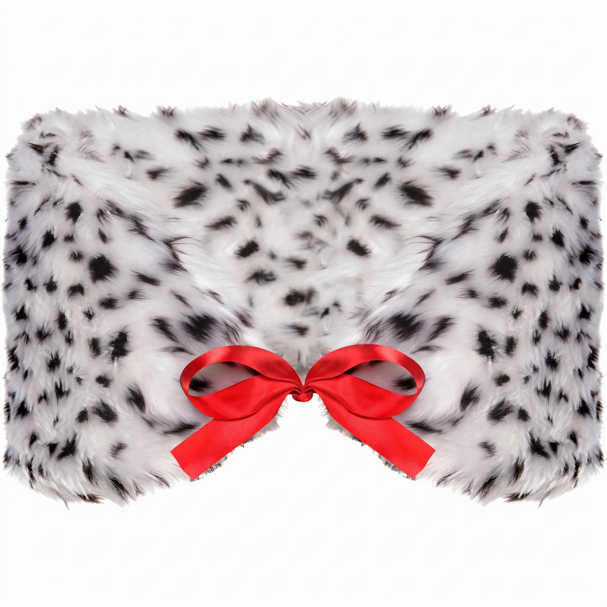 Disney 101 Dalmatians Cruella De Vil Faux Fur Shrug - Halloween Costume Accessory