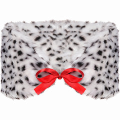 Disney 101 Dalmatians Cruella De Vil Faux Fur Shrug - Halloween Costume Accessory